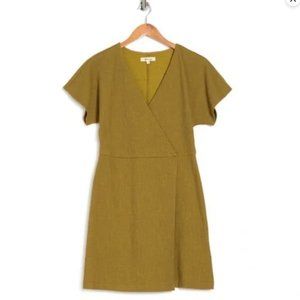 Madewell Cross Front Mini Dress